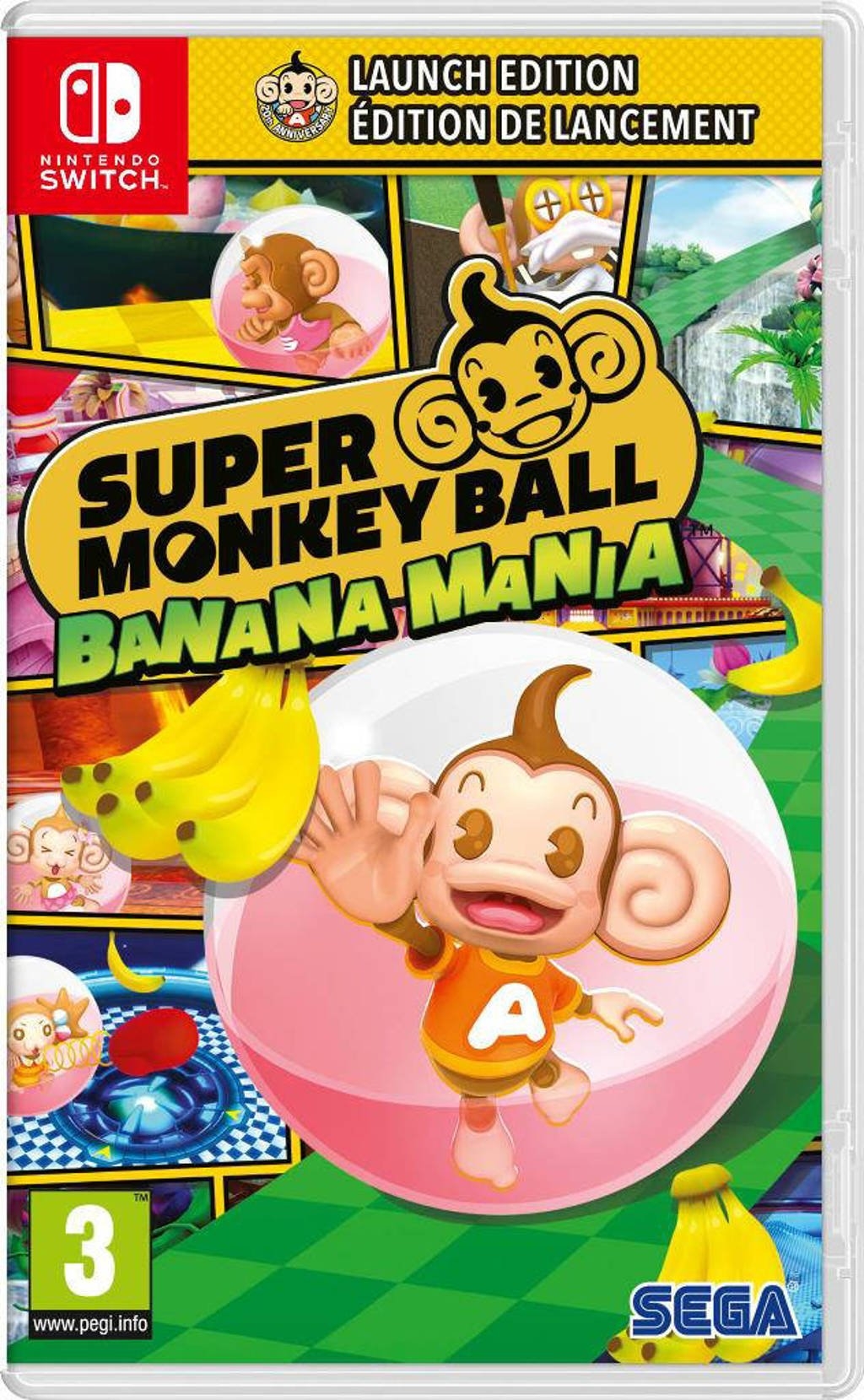 Boxshot Super Monkey Ball: Banana Mania
