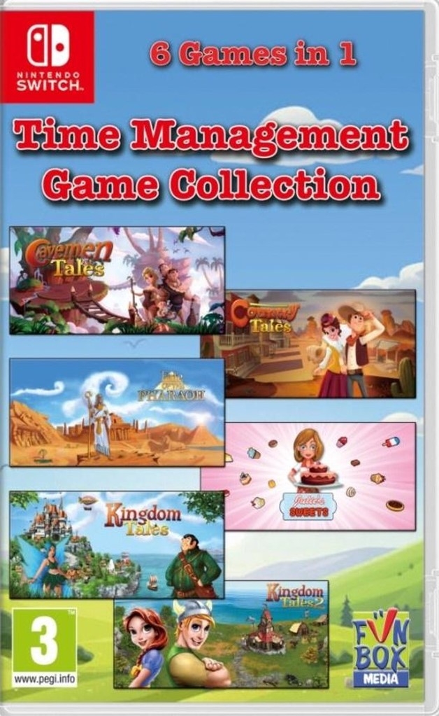Boxshot Time Management Game Collection 6 in 1