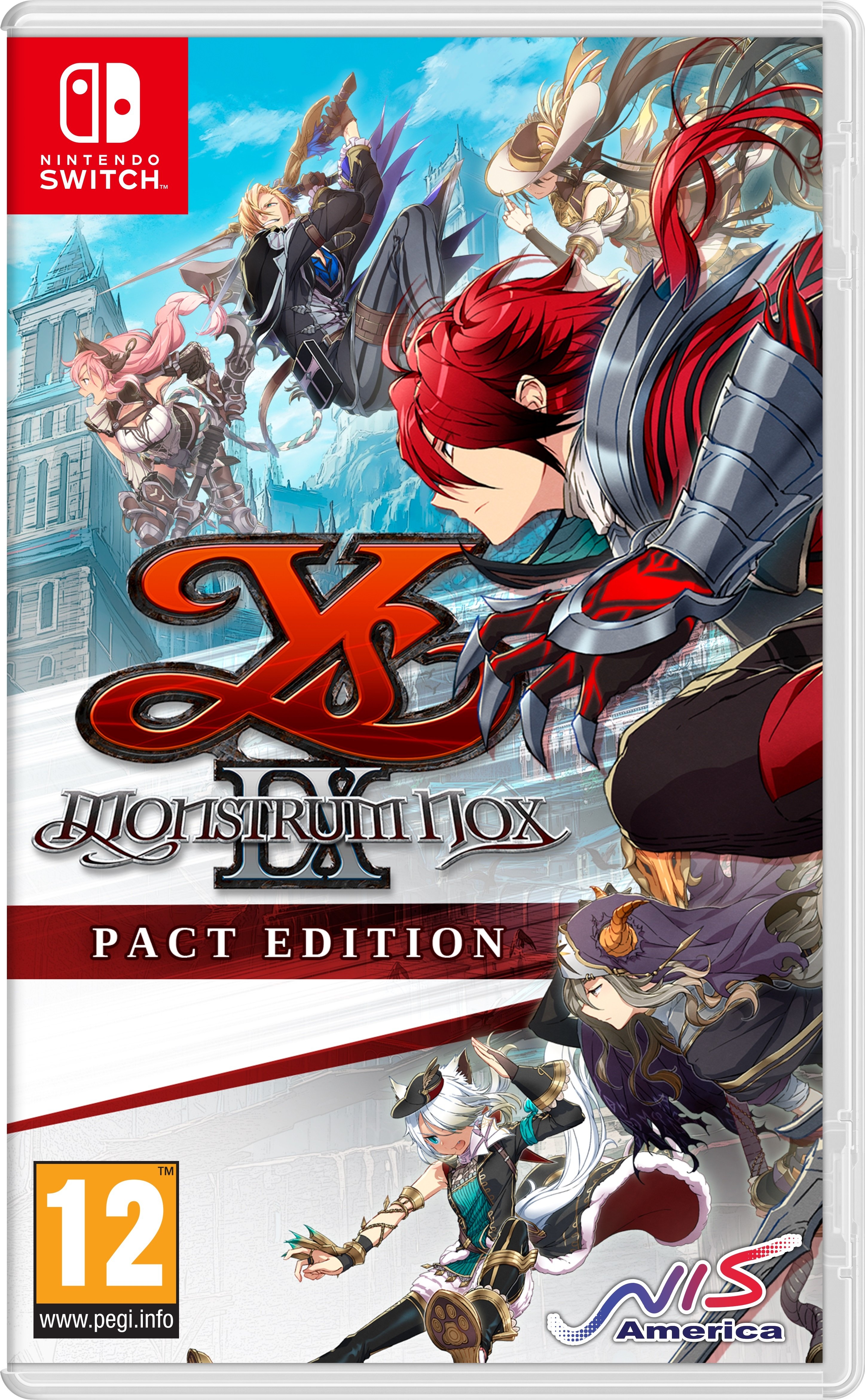Boxshot Ys IX: Monstrom NOX - Pact Edition