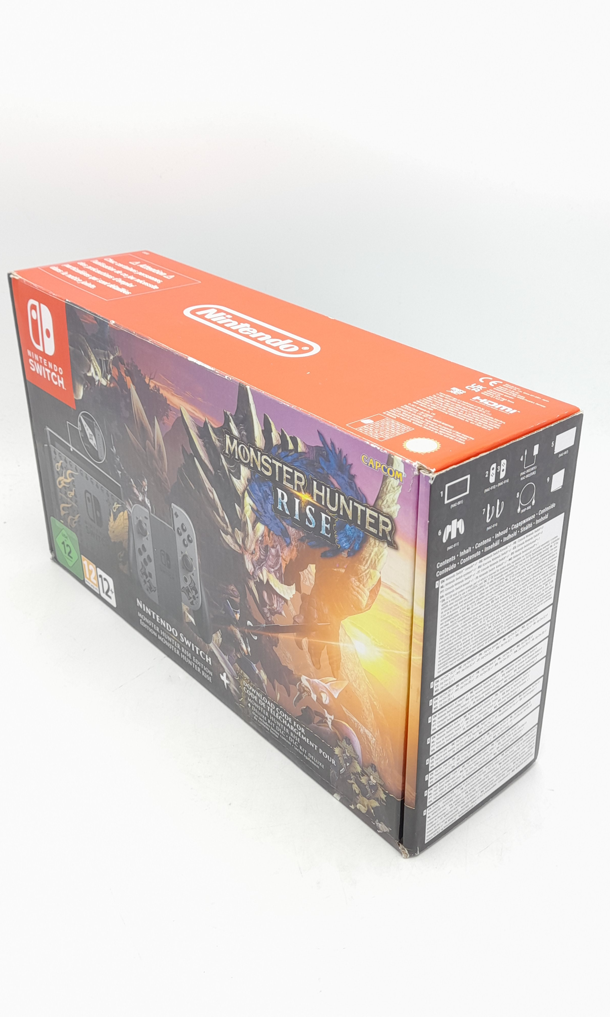 Foto van Nintendo Switch Monster Hunter Rise Limited Edition - Als Nieuw & in Doos