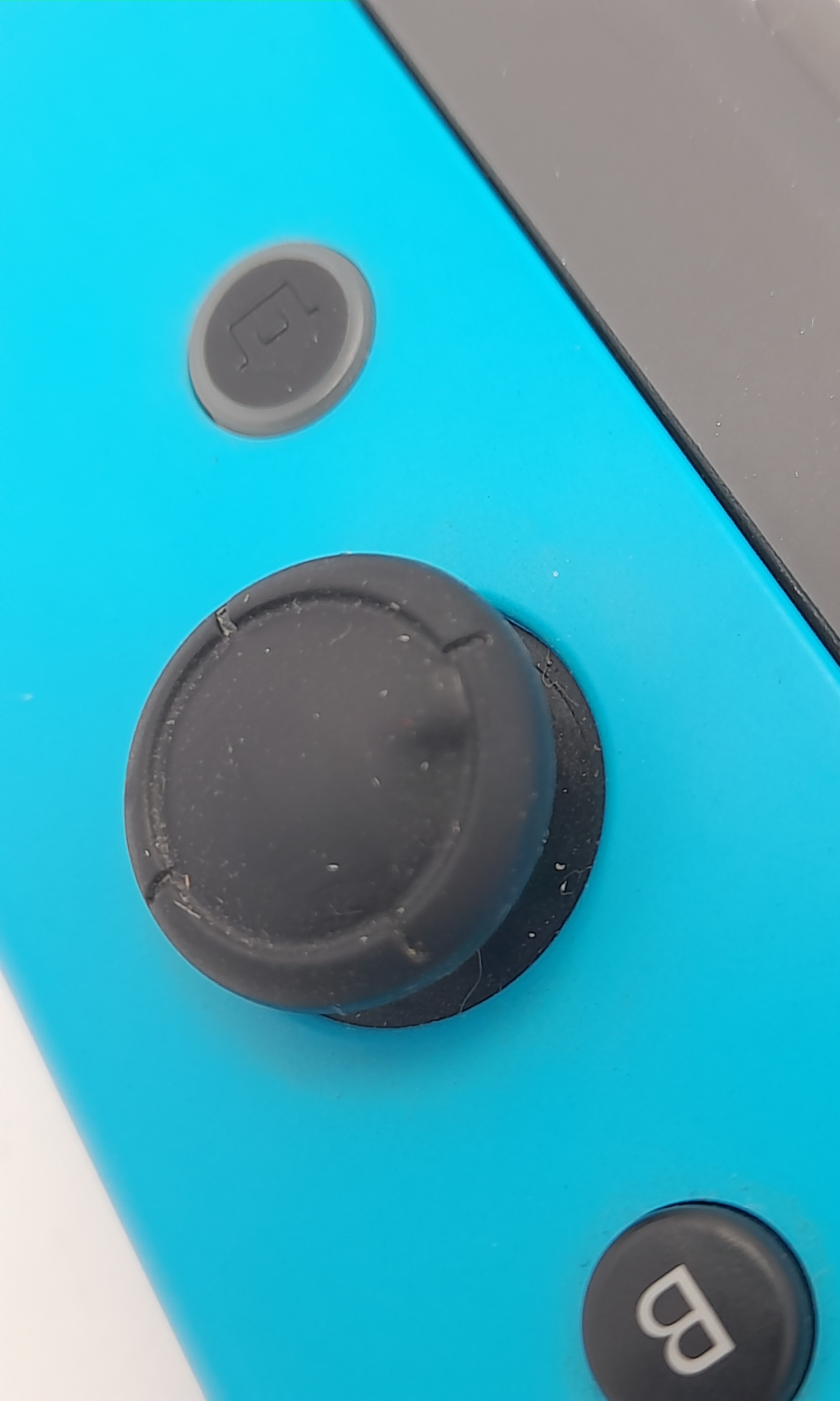 Foto van Nintendo Switch Joy-Con Controller Rechts Neon Blauw