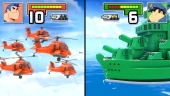 Helikopters kunnen overal heen vliegen. De schepen zijn dan weer noodzakelijk om de slag op zee te winnen.