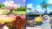 Of wat dacht je van Animal Crossing? Deze baan bevat vier varianten, gebaseerd op de vier seizoenen!