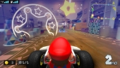 Een Rainbow Road kan natuurlijk niet ontbreken in een Mario Kart-game!