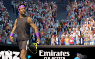 Speel bijvoorbeeld als tennisster Roger Federer.