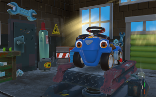 BIG-Bobby-Car - The Big Race: Afbeelding met speelbare characters