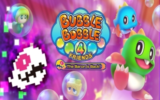 The Baron is Back, een uitbreiding voor <a href = https://www.marioswitch.nl/Switch-spel-info.php?t=Bubble_Bobble_4_Friends target = _blank>Bubble Bobble 4 Friends</a>, voegt 100 nieuwe levels toe!