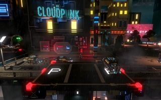 Bezorg voor Cloudpunk pakketten in de hele stad en ontrafel allerlei mysteries!