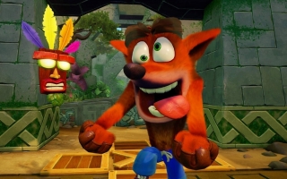 Speel als de PlayStation-platformericoon, Crash Bandicoot!