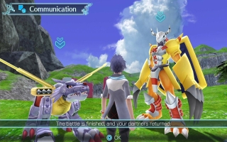 Vind en rekruteer Digimon zodat ze je helpen de stad te herbouwen.