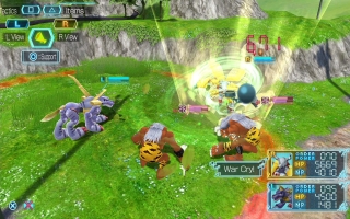 Geef jouw twee Digimon-metgezellen aanwijzingen zodat ze de vijand verslaan!
