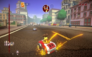 afbeeldingen voor Garfield Kart: Furious Racing