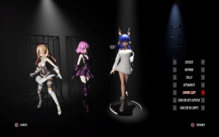 Hentai vs. Evil: Afbeelding met speelbare characters