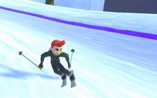 Instant Sports Winter Games: Afbeelding met speelbare characters