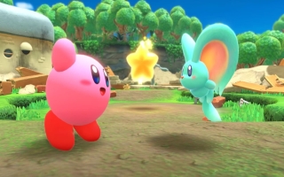 Kirby en zijn nieuwe vriend Elfilin gaan op een groots 3D-avontuur om de Waddle Dees te redden!
