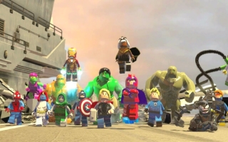 LEGO Marvel Super Heroes: Afbeelding met speelbare characters