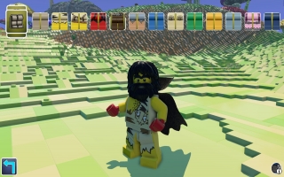 Stel je eigen poppetje helemaal samen met allemaal LEGO-onderdelen!