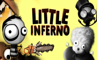 Little Inferno kent een eigenzinnige, absurdistische visuele stijl.
