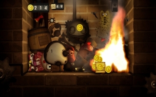De gameplay bestaat uit het verbranden van verschillende objecten om zo combo’s te behalen.