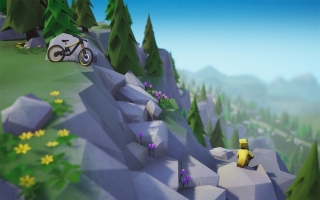 Lonely Mountains: Downhill: Afbeelding met speelbare characters