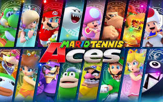 Sla een balletje met 30 personages uit de Mario-serie, waarvan enkele voor het eerst op de tennisbaan!
