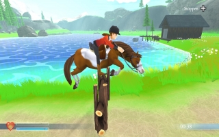 Speel als je eigen avatar en ga op pad met je paard!