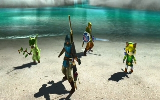Speel met verschillende &quote;The Legend of Zelda&quote; kostuums!