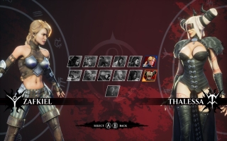 Kies uit verschillende karakters in deze fighting game.