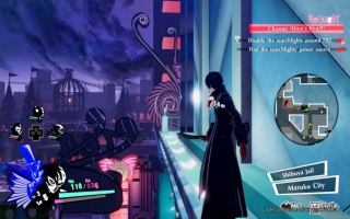 Bestrijd het kwaad in chaotische effecten in de unieke visuele stijl van Persona 5.