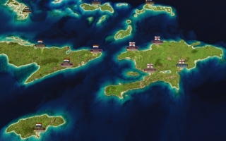 Ook zitten er oude koloniën in de game, zoals Nederlands-Indië hier op de foto!