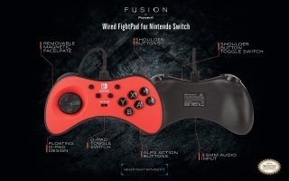 afbeeldingen voor PowerA Fusion Wired Fightpad