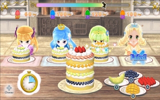 Speel de zes leuke minigames, zoals taarten versieren!