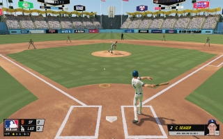 RBI Baseball 2017: Screenshot