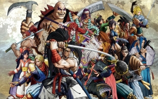 Samurai Shodown: Afbeelding met speelbare characters