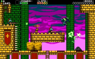 Deze game is een hommage aan de 2D-platformers op de NES, gekenmerkt door een 8-bit stijl.