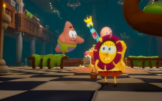Ga met <a href = https://www.marioswitch.nl/Switch-spel-info.php?t=SpongeBob_SquarePants_Battle_for_Bikini_Bottom_-_Rehydrated target = _blank>SpongeBob</a> en Ballon Patrick het avontuur tegemoet in de Cosmic Shake!