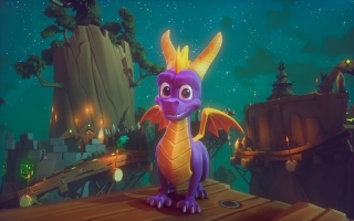 Speel drie klassieke games als Spyro het draakje!