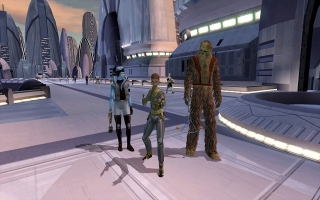Star Wars: Knights of the Old Republic: Afbeelding met speelbare characters