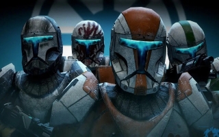 Star Wars Republic Commando: Afbeelding met speelbare characters