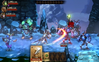 SteamWorld Quest Hand of Gilgamech: Screenshot