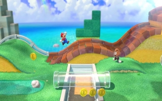 Verken de 3D wereld met Mario en zijn vrienden en ontdek allemaal verschillende routes!
