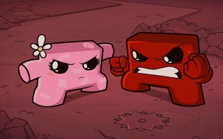 Speel als Meat Boy en red Bandage Girl van de kwaadaardige Dr. Fetus.