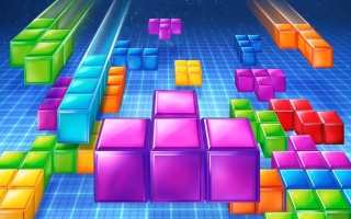 Plaats en draai blokken en ga voor een Tetris!