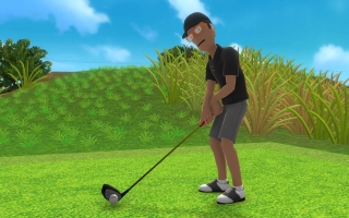 Tee Time Golf: Afbeelding met speelbare characters