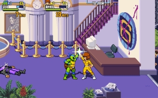 Teenage Mutant Ninja Turtles Shredders Revenge plaatjes
