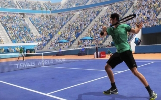 Speel als verschillende professionele tennissers zoals Roger Federer!