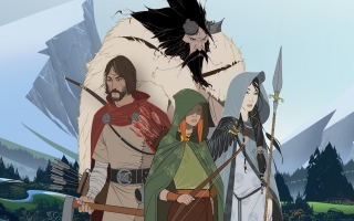 The Banner Saga Trilogy: Afbeelding met speelbare characters