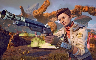 The Outer Worlds: Afbeelding met speelbare characters