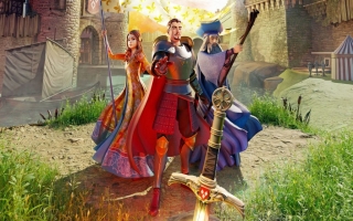 The Quest for Excalibur: Puy du Fou: Afbeelding met speelbare characters