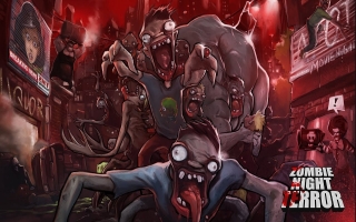 Zombie Night Terror: Afbeelding met speelbare characters